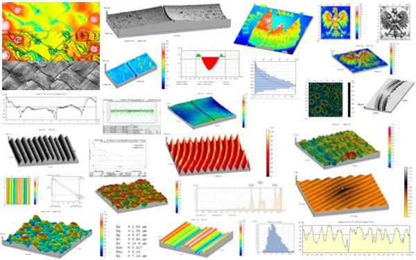 Analiza 3D i 2D powierzchni.: Taylor Hobson, ultra, MountainsMap / TalyMap technology